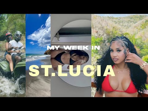 WEEK IN MY LIFE IN ST.LUCIA | VACA VLOG (volcano’s, atv riding, beaches, etc…)