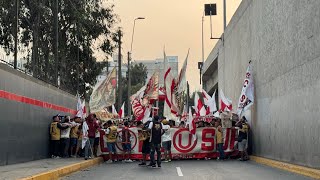 CAMINATA CONO SUR - Partido de UNIVERSITARIO VS COMERCIANTES U.