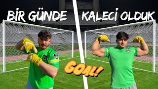 PROFESYONEL KALECİ ANTRENMANI YAPTIK