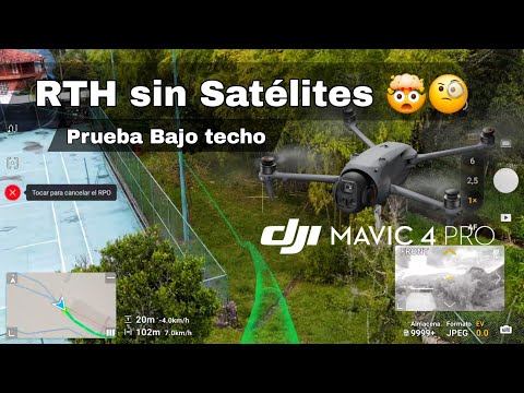 RTH sin satélites DJI MAVIC 4 PRO, test en campo - ¿El drone más seguro?