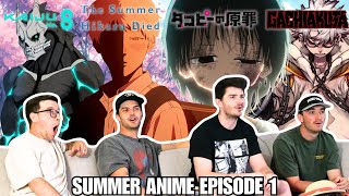 REACTING/RANKING Summer Anime 2025 Episode 1 | Reaction/Review
