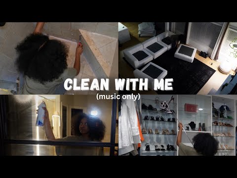 Cleaning with VIBES ONLY! No talking, lets get to it