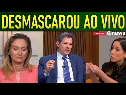 Haddad HUMlLHA jornalistas da Globo AO VIVO e Lula dá XEQUE-MATE em Hugo Motta!!!
