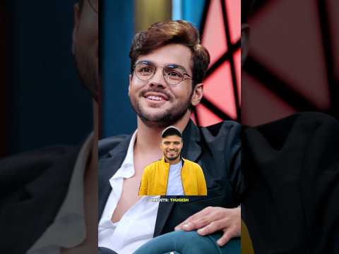 Ashish chanchlani on Amit bhadana😱😨#podcast #thugesh #shorts #ashishchanchlani #bhuvanbam #newshorts