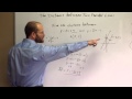 Distance Between Lines Concepts