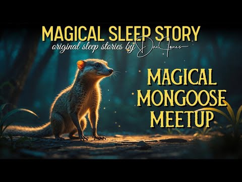 😴 The Magical Mongoose Meetup 💤 Deepest Sleep Story For Grown Ups | Black Screen Bedtime Stories