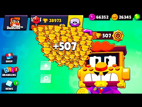 GRIFF NONSTOP to 500 TROPHIES  - Brawl Stars