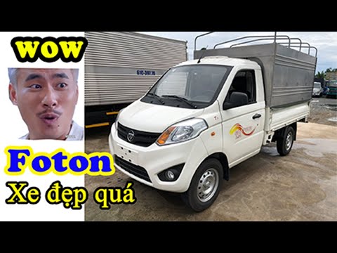 Xe tải Thaco Foton, một phiên bản mới của Foton, đối thủ đáng gờm của Suzuki, lăn bánh 225 triệu