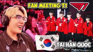 PHONG CẬN VÀ SAMMY 1 NGÀY THAM GIA FAN MEETING CỦA T1