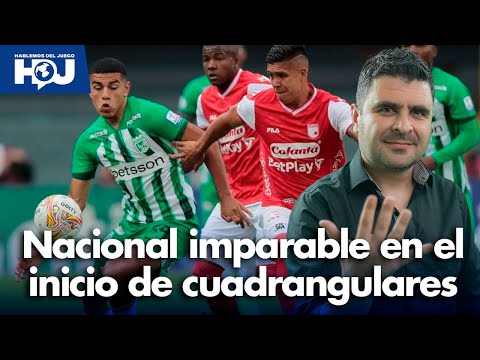 Nacional arrasa con Santa Fe en el inicio de los cuadrangulares | Juan Felipe Cadavid