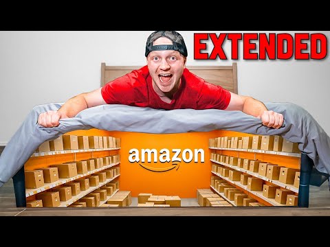 I Turned My Bedroom Into a Secret Amazon Store! - EXTENDED CUT