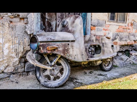 Restoration Abandoned 1956s Scooter - Restore Engine and Motorcycle