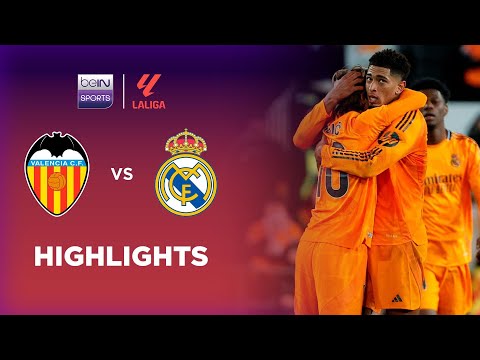 Valencia 1-2 Real Madrid | LaLiga 24/25 Match Highlights