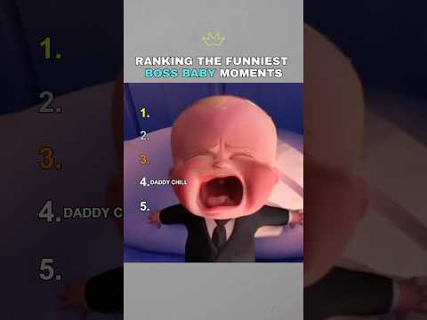 Funniest boss baby moments #tiktok #ranking #funny