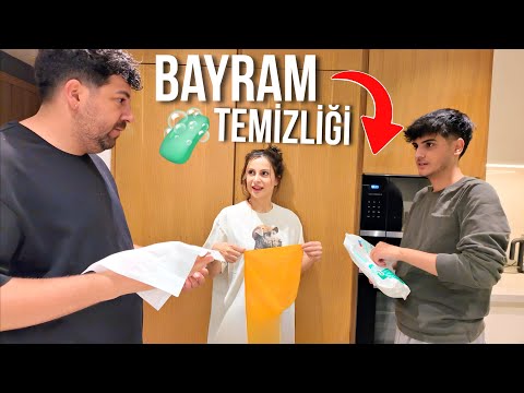 FOŞUR FOŞUR BAYRAM TEMİZLİĞİ!🧼 Melih Yıldırım | Sıla Beyoğlu | Serkan
