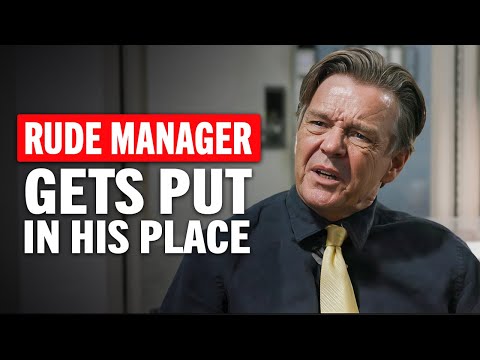 Rude Manager Learns His Mistake When Undercover CEO Comes to Visit