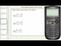 Understanding One-Sided Limits on the TI-89 Calculator