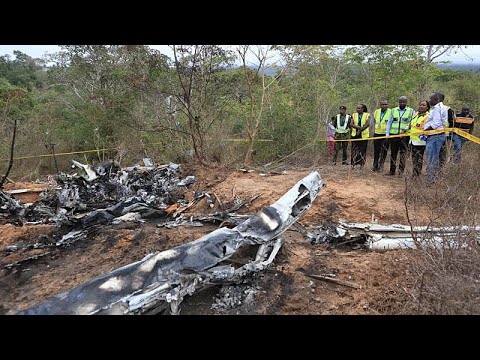 YouTube video thumbnail:  Ten Tourists and Local Pilot Die in Plane Crash in Kenya