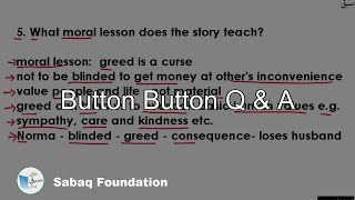 Button Button Q & A