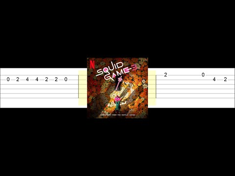 Squid Game 3 - Accomplished (Easy Guitar Tabs Tutorial)