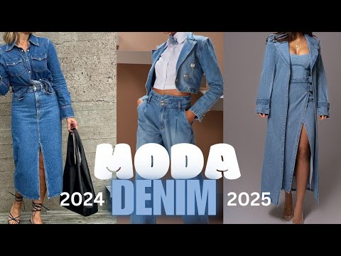 Tendencia DENIM en la moda otoño-invierno 2024-2025