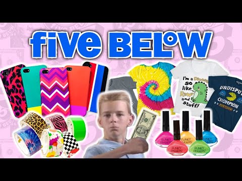 Shopping at Five Below Makes You Cool