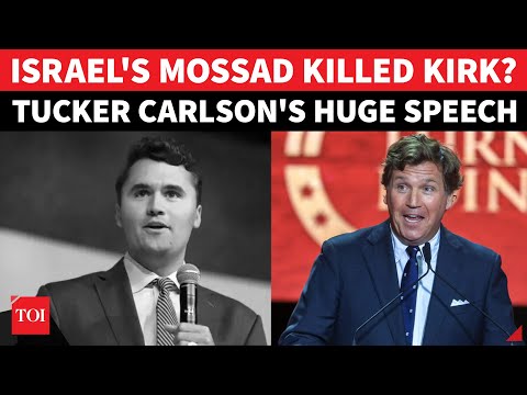Israel Killed Charlie Kirk? Tucker Carlson Speech At Funeral Shocks Israelis & Jewish Americans