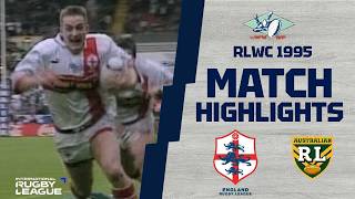 England v Australia | 1995 Rugby League World Cup | Match Highlights