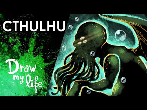 La HISTORIA de CTHULHU | Creepypasta | Draw My Life