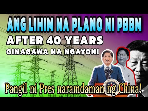 Ito pala ang lihim na plano ni PBBM! After 40 years ginagawa na ngayon!