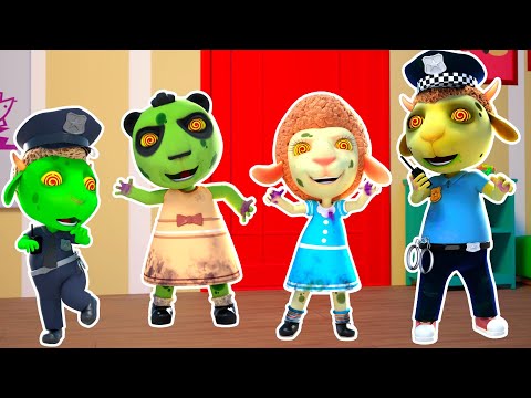 Happy Zombie Dancing | Cartoon for Kids | Dolly and Friends