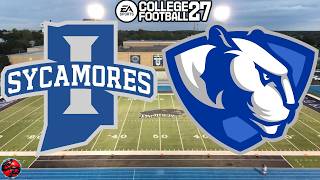 Indiana State vs Eastern Illinois Week 3 College Football 27 (SIM)