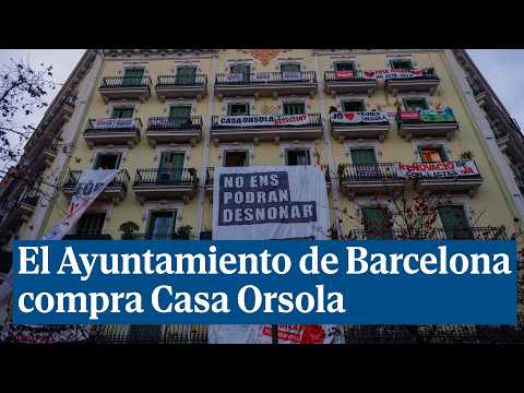 El Ayuntamiento de Barcelona confirma que no habrá desahucios en la Casa Orsola