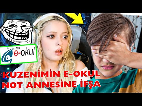 KUZENİMİN E Okul NOTLARINI ANNESİNE İfşalayıp TROLLEDİM Roblox Brookhaven 🏡Rp