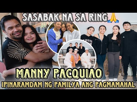 Jinkee Pacquiao at mga anak nito lalong ipinakita ang pagmamahal kay Pacman ngayon malapit ang laban