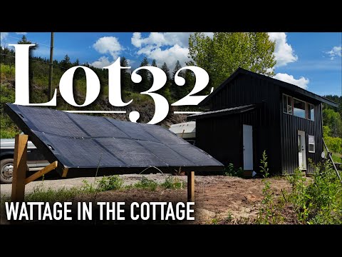 Powering the Whole House, With Only Two Panels.  Lot 32, The Abandoned Off Grid Home Renovation.