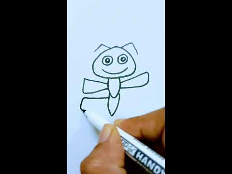 Cute butterfly and snail drawing #drawing #colouring