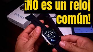 Conocé el W70 Pro 🔥 ¿Un reloj todo terreno con juegos, linterna y llamadas?
