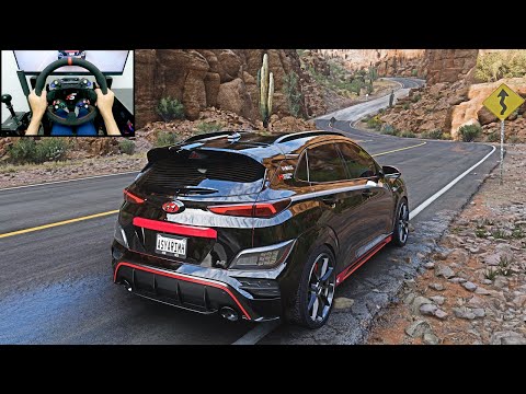 Hyundai Kona N 511HP - Forza Horizon 5 | Simagic Alpha Ultimate gameplay