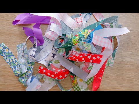 🎄Christmas sewing idea made from scrap fabric that you should try