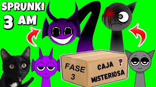 ¡NO ABRAS la caja misteriosa de SPRUNKI Fase 3 a las 3AM! 😱📦 (Incredibox REAL)