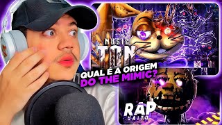 (COMO SURGIU O MIMIC?🤨) O Monstro no Porão & Springtrap (FNAF) | Papyrus da Batata e Kaito