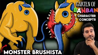 What Could Be In Garten Of Banban | Monster Brushista | Chapter 9 | Character Concepts