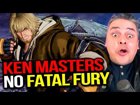 Ken Masters no FATAL FURY: CotW - React do Primeiro Trailer