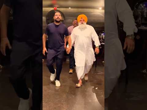 #YuvrajSingh with Father #yograjsingh .. #cricket #india