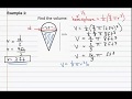 Volume and Geometry Concepts