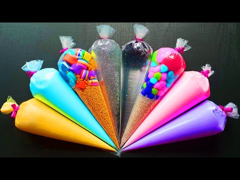 Making Relaxing Slime with Satisfying Piping Bags