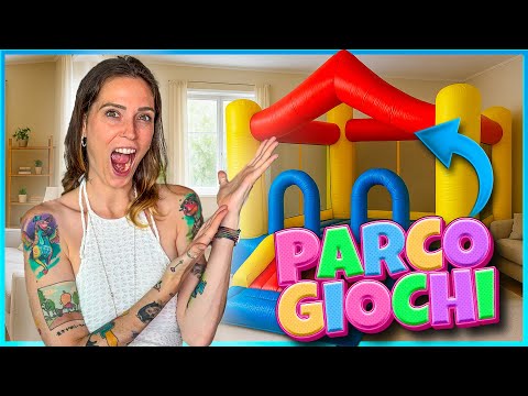 Regalo ai bimbi! Mega parco giochi in casa 🏠 (marito mi odia 😂)