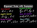 Properties of Exponents