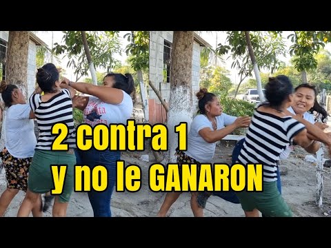 AYUDA Glendi se Aga.rran a Gol.p3S con la Mujer de VERDE 1/2